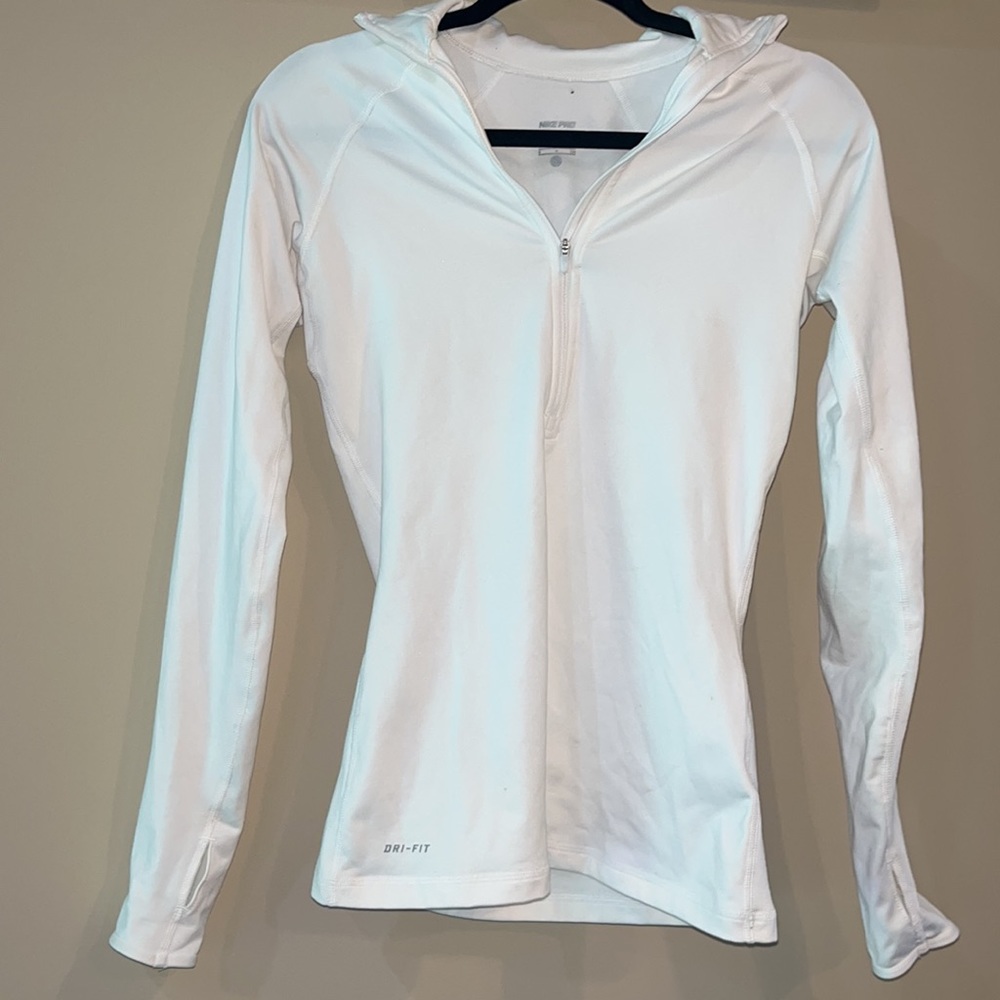 Nike Pro quarter zip. Lightly worn. Size Small. Dri-fit.